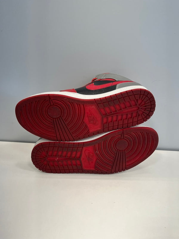 ジョーダン JORDAN Nike Air Jordan 1 Mid Fire Red Cement ナイキ エアジョーダン1 ミッド ファイヤーレッドセメント 554724-603 メンズ靴 スニーカー レッド 27cm 101sh-2117