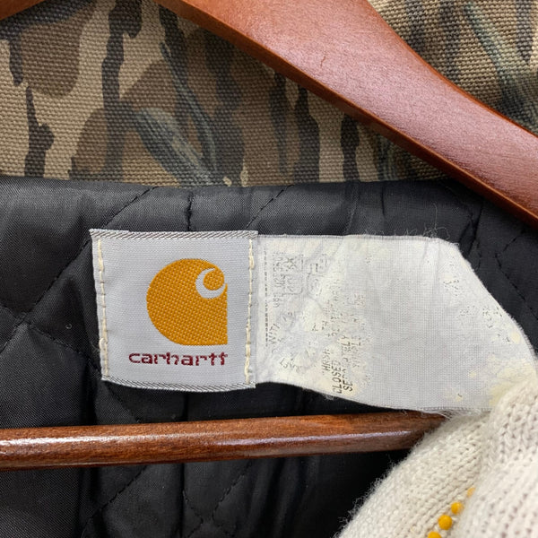 【曜日割引対象外】 カーハート Carhartt ~90's リアルツリー トラディショナルコート コート マルチカラー 201MT-3508 VB