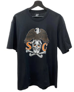 サブカルチャー Subculture EAGLE SKULL HEAD T-SHIRT イーグル スカル ヘッド Tシャツ 黒 SCST-S2101 サイズ2 Tシャツ プリント ブラック 104MT-1488