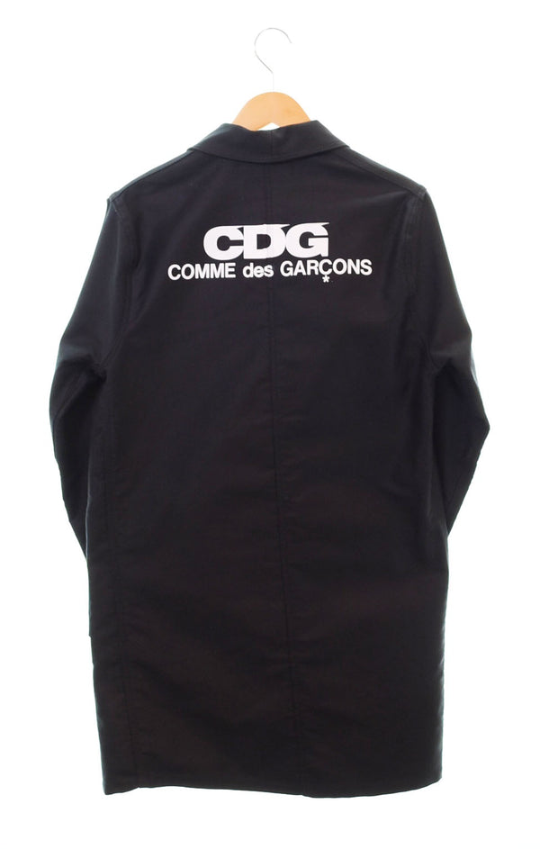 コムデギャルソン COMME des GARCONS GOOD DESIGN SHOP COMME des GARCONS×LABOUREUR ラブルール ワークコート ブラックモールスキン IQ-J003 コート ブラック Sサイズ 103MT-1792