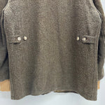 【曜日割引対象外】 ヴィンテージ vintage 50's クリッカー レイクランド CLICKER LAKELAND ファラオコート ジャケット ブラウン 42サイズ 201MT-4205 VB