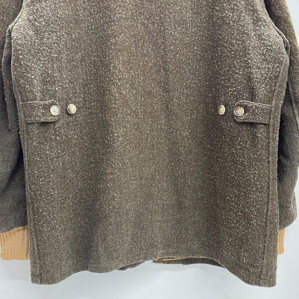 【曜日割引対象外】 ヴィンテージ vintage 50's クリッカー レイクランド CLICKER LAKELAND ファラオコート ジャケット ブラウン 42サイズ 201MT-4205 VB