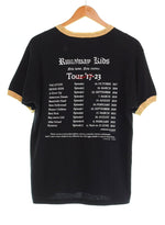 ダイリク DAIRIKU New Trim Tee リンガー Tシャツ Tee 23SS C-4 Tシャツ ブラック Lサイズ 103MT-2547