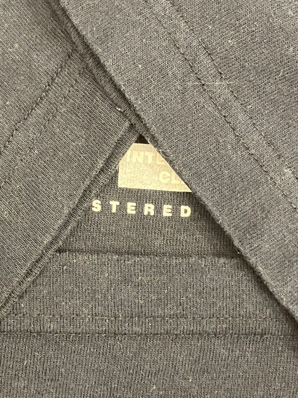 ステューシー STUSSY 90’s~00's OLD STUSSY 銀タグ シールド Sロゴ アメリカ製 MADE IN USA Vintage ヴィンテージ Tシャツ ネイビー Lサイズ 101MT-4482