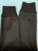 ボッテガヴェネタ BOTTEGA VENETA LEATHER JACKET レザー ジャケット 切り替え ボタン 薄手 アウター 赤茶 サイズ 48 ジャケット 無地 ブラウン 104MT-2107