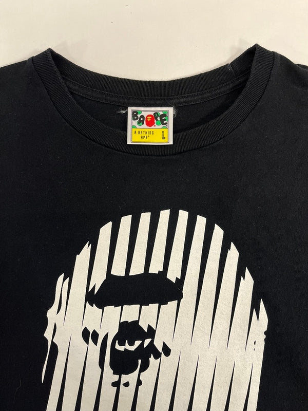 ア ベイシング エイプ A BATHING APE ×SOPHNET. SOPH.20 BAPE HEAD TEE ソフネット 黒 Tシャツ ブラック Lサイズ 101MT-5352