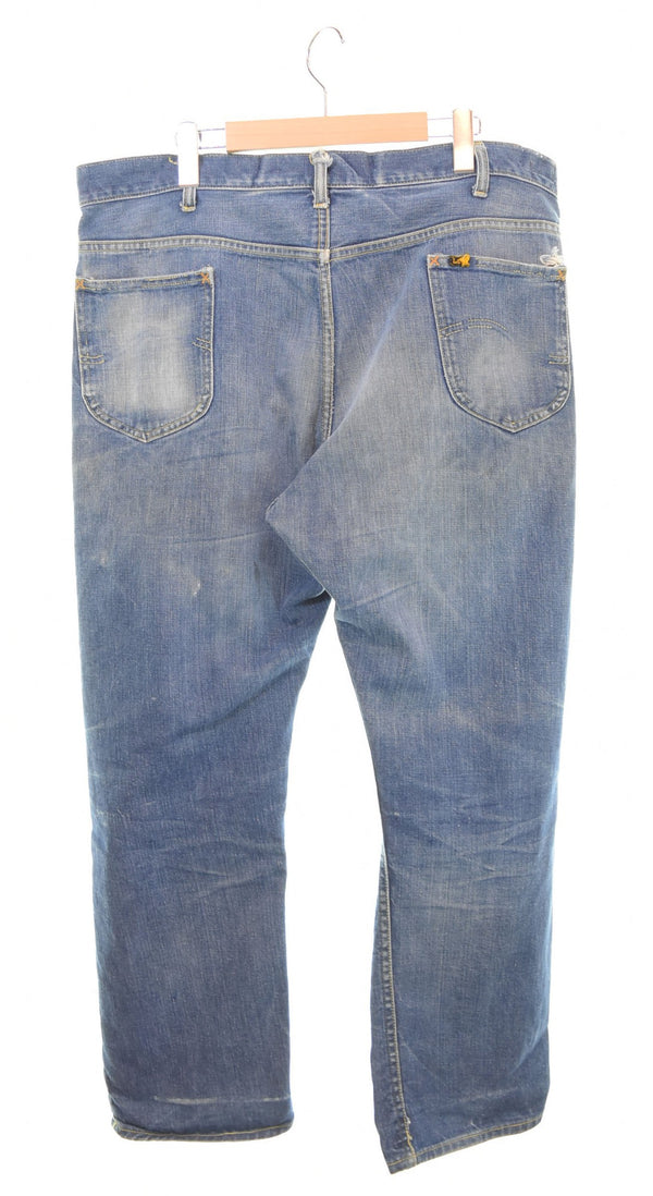 リー Lee 60s Vintage 101Z サイド黒タグ セミオートタロン ボタン裏7 脇割 60's ヴィンテージ デニム ブルー 40 103MB-465