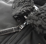 アクネストゥディオズ ACNE STUDIOS 23AW シアリング カラー ボンバー ジャケット FN-MN-OUTW000963 XS ジャケット ブラック 103MT-2261