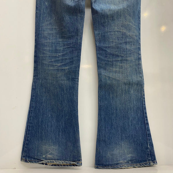 【曜日割引対象外】 リーバイス Levi's 70's 646 USA製 フレア ブーツカット ベルボトム デニム ブルー W34 L34サイズ 201MB-1205 VB