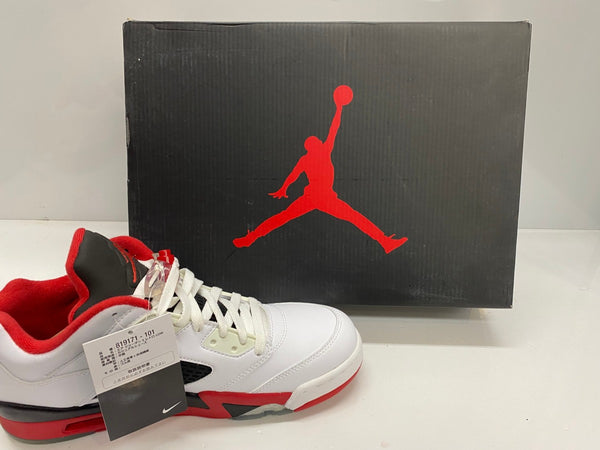 ナイキ NIKE AIR JORDAN 5 RETRO LOW 819171-101 メンズ靴 スニーカー ホワイト 28.0cmサイズ 201-shoes1569