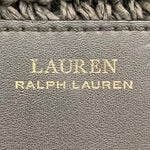 ラルフローレン Ralph Lauren かごバッグ　トートバッグ バッグ レディースバッグ かごバッグ ワンポイント ブラック 201goods-307