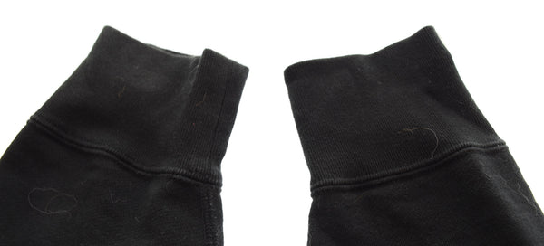 アベイシングエイプ A BATHING APE CRYSTAL STONE RELAXED CREW SWEAT トレーナー クリスタル ストーン ロゴ 001SWH301009X  スウェット ブラック Lサイズ 103MT-3244