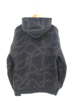 エクストララージ X-LARGE ×Crawling Death CHAIN HOODED SWEAT SHIRT チェーン フーディー 101241012020 パーカ ブラック LLサイズ 103MT-3417
