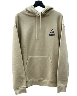 ハフ HUF SET TT HOODIE トリプルトライアングル ロゴ フーディ パーカー 薄茶 PF00572 パーカ ロゴ ベージュ Lサイズ 104MT-2315