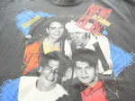 US US古着 90S NEW KIDS ON THE BLOCK バンド ツアー Tシャツ 黒 38-40 Tシャツ ブラック 103MT-2063