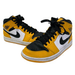 ナイキ NIKE エアジョーダン1 ミッド Air Jordan 1 Mid 554724-701  メンズ靴 スニーカー イエロー 26.5cmサイズ 201-shoes1552