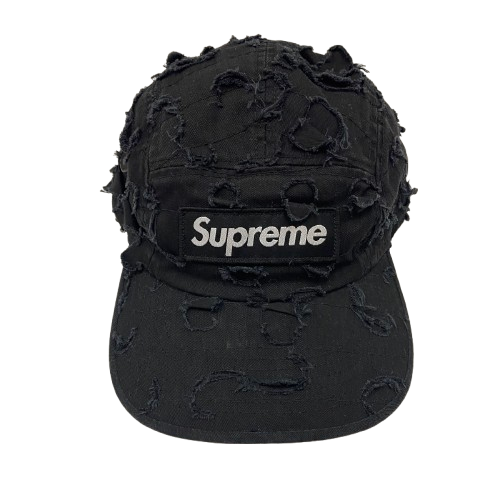 【中古】シュプリーム SUPREME Griffin Camp Cap 帽子 メンズ帽子 キャップ ブラック 201goods-646
