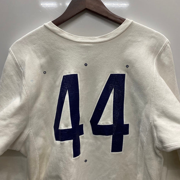 【曜日割引対象外】 チャンピオン Champion 90's USA製 YANKEES 両面プリント スウェット ホワイト Mサイズ 201MT-4651 VB