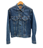 リーバイス Levi's 70's 70年代 71205 BIGE ロング丈 ボタン裏524刻印 ケアタグ デニムジャケット Gジャン 4th トラッカージャケット VINTAGE ヴィンテージ MADE IN USA アメリカ製 ジャケット ブルー 101MT-5397
