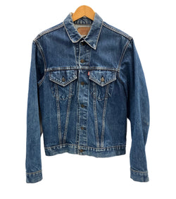 リーバイス Levi's 70's 70年代 71205 BIGE ロング丈 ボタン裏524刻印 ケアタグ デニムジャケット Gジャン 4th トラッカージャケット VINTAGE ヴィンテージ MADE IN USA アメリカ製 ジャケット ブルー 101MT-5397