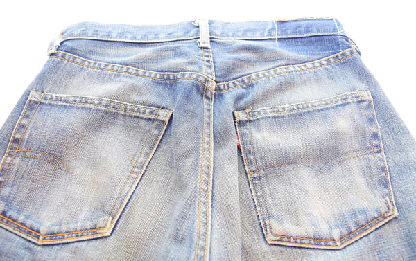リーバイス Levi's  66年モデル復刻ボタンフライ日本製デニム パンツ 66501 デニム ブルー 30 103MB-624