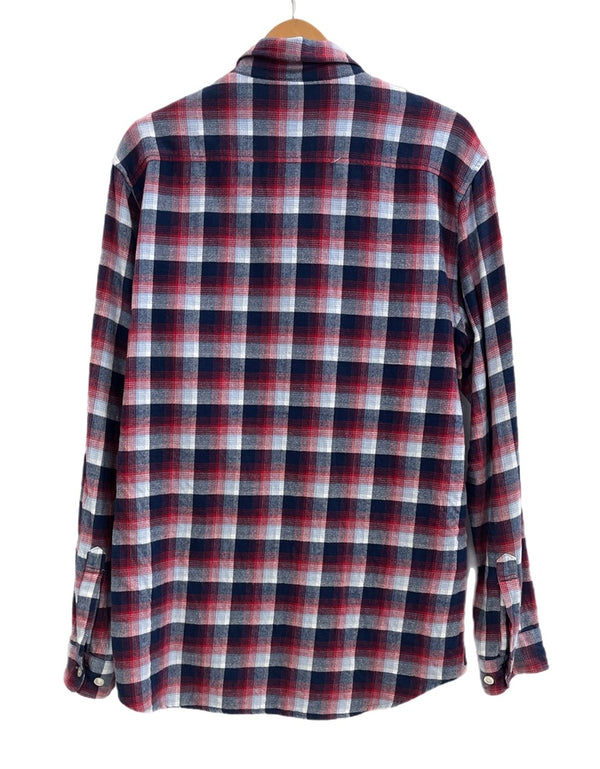 シュプリーム SUPREME チェックシャツ フランネルシャツ XL ジャケット レッド LLサイズ 101MT-4773