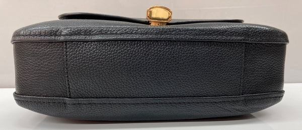 マーク・ジェイコブス MARC JACOBS Leather Messenger Bag ロック ザット レザー メッセンジャー クロスボディ 斜め掛け BLACK 黒 M0014783 001 バッグ レディースバッグ ショルダーバッグ・メッセンジャーバッグ ロゴ ブラック 104B-62