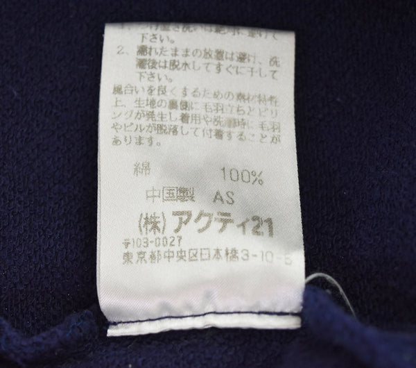 ラルフローレン RalphLauren 90s POLO SPORT アームロゴ グラフィック フーディー 90's 茄子紺  KK-RS-NA-0962 パーカ パープル Lサイズ 103MT-2596