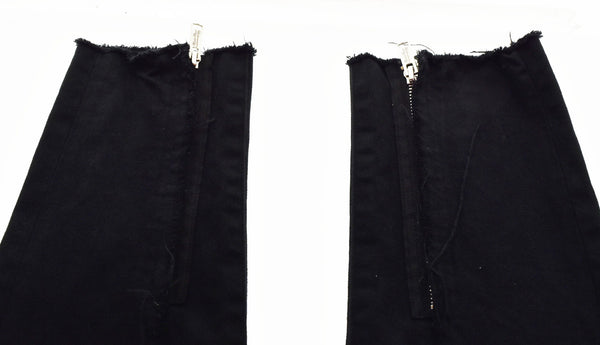 "ジョン アンダーカバー John UNDER COVER 裾ZIP 多切替 タチキリストレッチ デニムパンツ ジーパン JUV4505-2 デニム ブラック 2 103MB-548