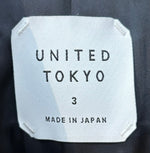 ユナイテッドトウキョウ UNITED TOKYO ラムレザー ダブルライダース ジャケット ブラック 3サイズ 201MT-2798