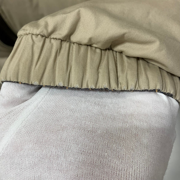 フレッドペリー FRED PERRY リバーシブルダウンジャケット FPJ123 ジャケット ベージュ Lサイズ 201MT-4790