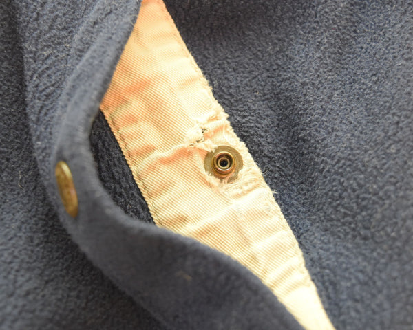 ラルフローレン RalphLauren 90s フリースブルゾン Made in USA 90's USA製 三角タグ ジャケット ネイビー Mサイズ 103MT-2828