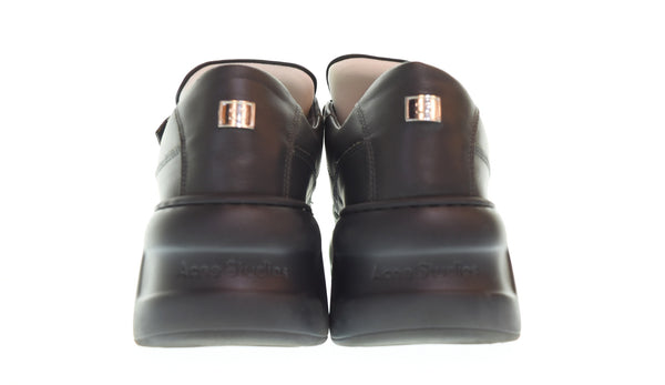 アクネ Acne Studios ベルクロストラップ プラットフォーム スニーカー 252 CD0006 メンズ靴 スニーカー ブラック EU42 26cm 103S-1334