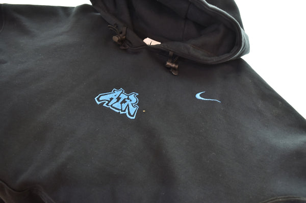 ナイキ NIKE OFF-WHITE FLC HOODIE オフホワイト フーディー プルオーバー パーカー  DN1760-010 2XL パーカ ブラック 3Lサイズ 103MT-3512