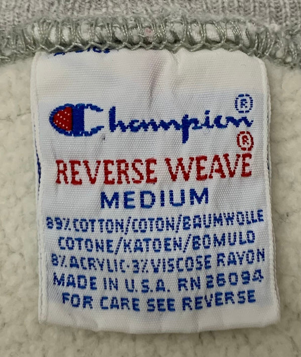 【曜日割引対象外】 チャンピオン Champion 90's REVERSE WEAVE USA製 スウェット グレー Mサイズ 201MT-2921 VB