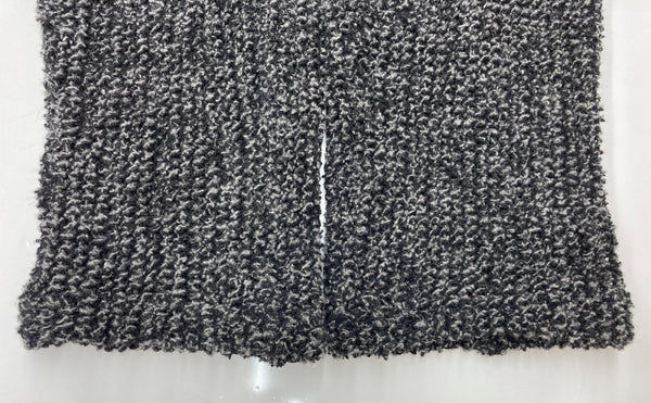 ワイズ Y's ヨウジヤマモト Yohji Yamamoto ドレープ フィッシュ ネット ニット セーター ボレロ ウール 膝丈 モード 日本製 チャコール GRAY 灰色 YC-T25-163 カーディガン グレー SIZE2 104LT-227