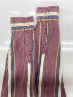 チャップス CHAPS 80s BUTTONDOWN SHIRT ボタンダウン シャツ BDシャツ マルチストライプ 長袖 Ralph Lauren 紫 長袖シャツ ストライプ パープル Sサイズ 104MT-2272