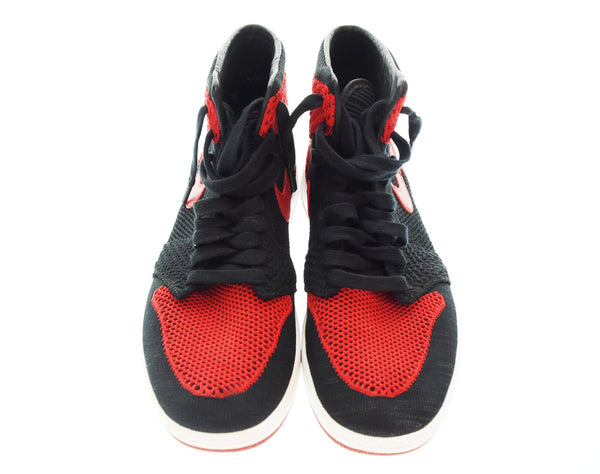 ナイキ NIKE Air Jordan 1 Retro High Flyknit "Bred" エアジョーダン1 レトロ ハイ フライニット ブレッド 919704-001 メンズ靴 スニーカー レッド 28cm 103S-884