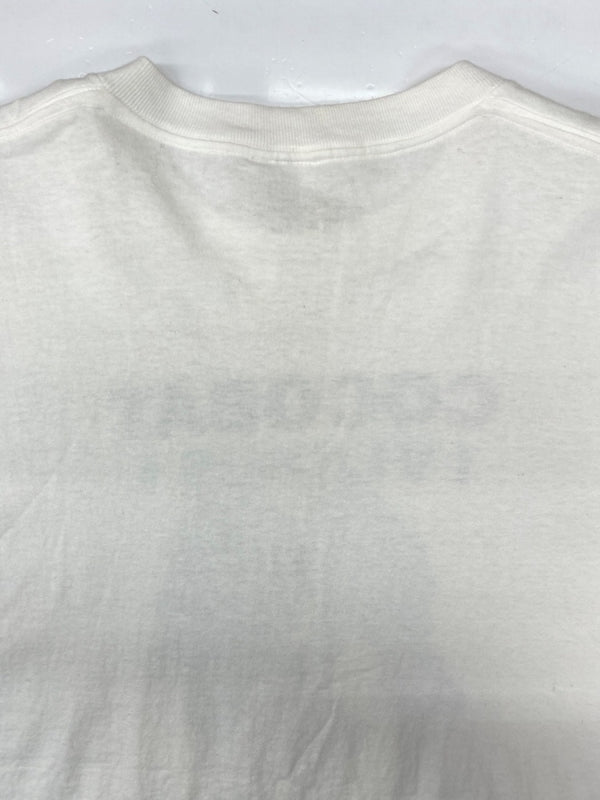 バンド band 90s 00s COCOBAT TEE ココバット Tシャツ United Sportsタグ I Versus I ヘビメタ バンT 半袖 白 Tシャツ ロゴ ホワイト XLサイズ 104MT-2347