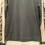 ルイ・ヴィトン LOUIS VUITTON 18SS コットン ロングTシャツ アームプリント イタリア製 RM181 FMB HEY79W ロンT ブラック XSサイズ 201MT-3562