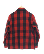 シュガーケーンライト   SUGAR CANE LIGHT WOOL CHECK UTILITY JACKET ウールチェック ユーティリティ ジャケット 赤 SC14035 ジャケット レッド Sサイズ 103MT-2446