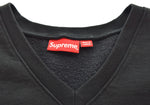 シュプリーム SUPREME  23SS SWEAT Shirt Vest Vネック スウェット ベスト ベスト ブラック Mサイズ 103MT-3021