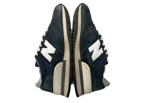 ニューバランス new balance 22年製 M990 NV1 Vibram ソール ランニング USA製 ローカット シューズ 紺 M990NV1  メンズ靴 スニーカー ネイビー 27cm 104S-956