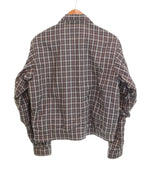 マックレガー McGREGOR マクレガー 50s 60s DRIZZLER ドリズラー スイングトップ スポーツジャケット VINTAGE ヴィンテージ チンスト チェック 裏地 ボア 40 ジャケット ブラウン 103MT-2441