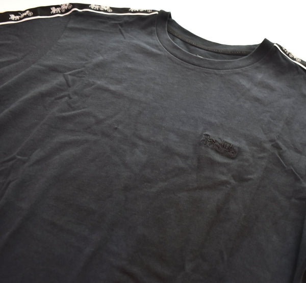 コーチ COACH ホースアンド キャリッジテープ 半袖Tシャツ 黒 79496 Tシャツ ブラック Lサイズ 103MT-2667