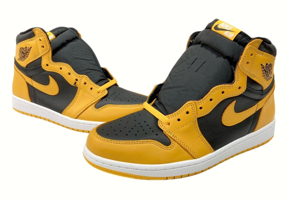 ナイキ NIKE 21年製 AIR JORDAN 1 RETRO HIGH OG POLLEN エア ジョーダン レトロ ハイ パラン AJ1 黄 黒  555088-701 メンズ靴 スニーカー イエロー 28.5cm 104-shoes522 | 古着通販のドンドンサガール