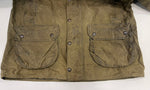 バブアー BARBOUR 90's 90年代 3ワラント GAMEFAIR ゲームフェア ワックス コットン オイルドジャケット ハーフコート VINTAGE ヴィンテージ C42 ジャケット カーキ 101MT-5342