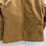 【曜日割引対象外】 カーハート Carhartt 00's トラディショナルコート USA製 ジャケット ブラウン Lサイズ 201MT-4154 VB