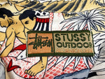 ステューシー STUSSY STUSSY OUTDOOR OLD アロハシャツ ハワイアンシャツ 半袖 ベージュ系 半袖シャツ 総柄 マルチカラー 101MT-2513