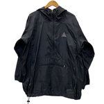 ナイキ NIKE ACG 90's ロゴ 刺繍 ナイロン アノラックパーカー ジャケット ブラック Lサイズ 201MT-4786